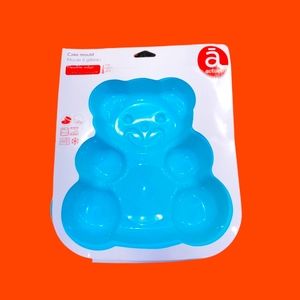 Silicon bear baking mold